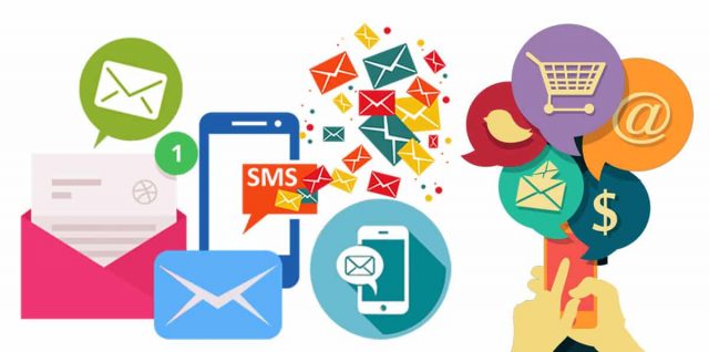 SMS reseller platform dashboard illustration