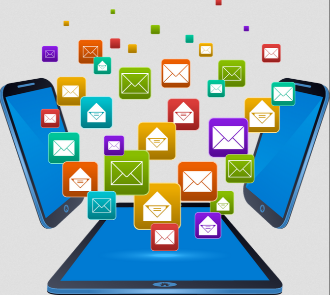 White-label SMS reseller business illustration