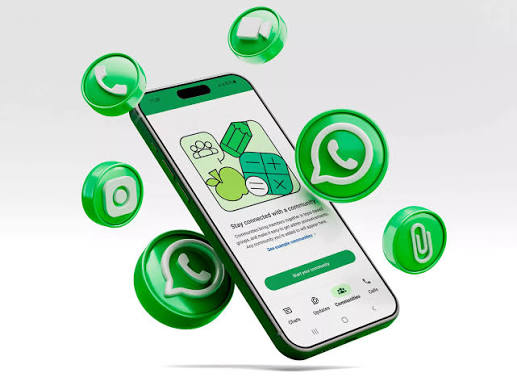 Official WhatsApp service visual