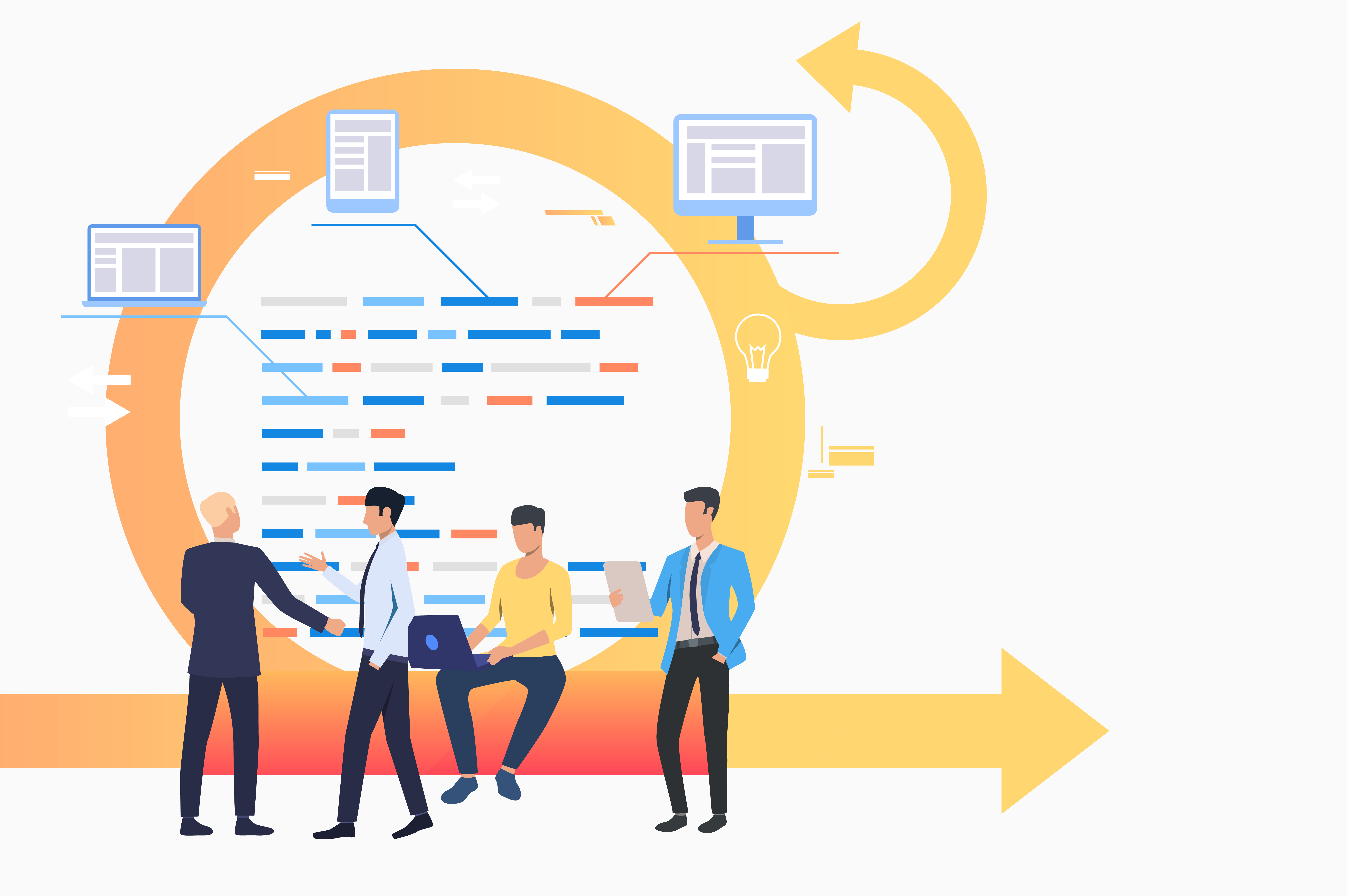 Digital campaign analytics dashboard used for measurement and optimization
